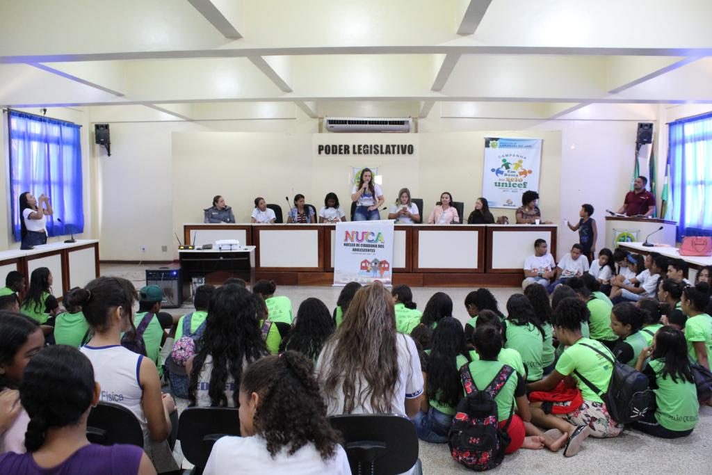 Núcleo de Cidadania de Adolescentes-NUCA realiza Audiência Pública sobre o Papel de Meninas e Mulheres em Posições de Liderança.